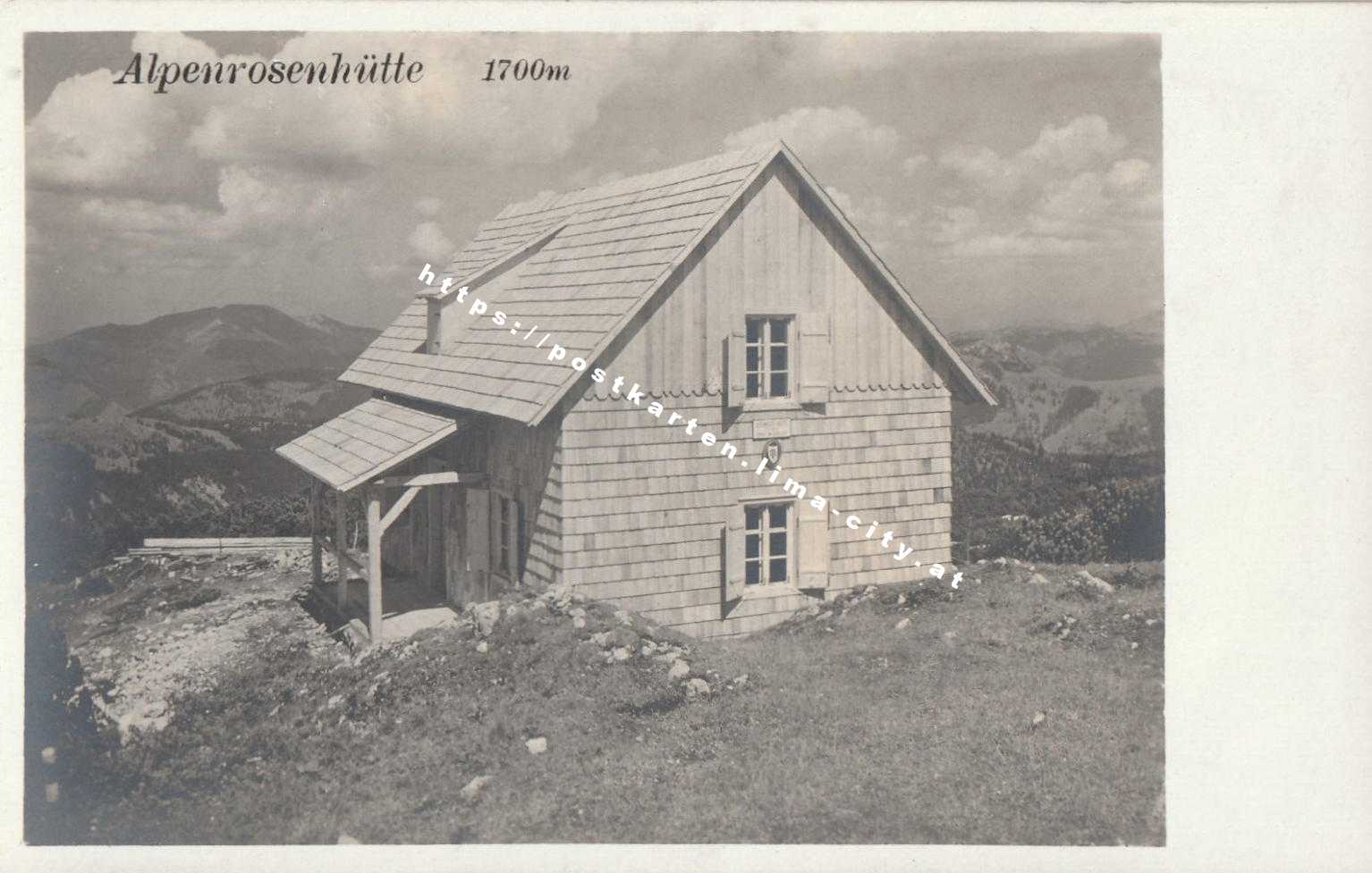 Mariazell Alpenrosenhütte 